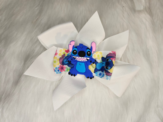 Stitch white bow