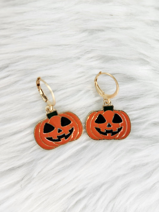 Pumpkin earrings