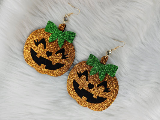 Pumpkin earrings