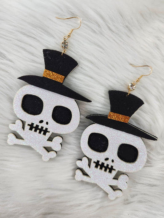 Skull earrings