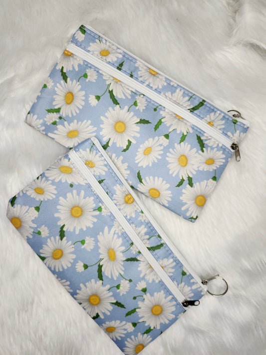 Blue daisy bag