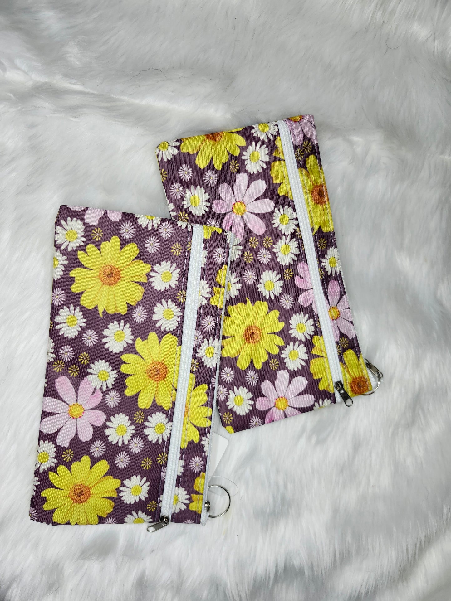 Purple daisy bag