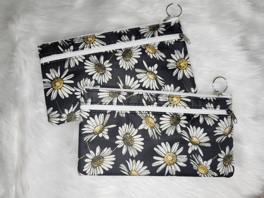 Black daisy bag