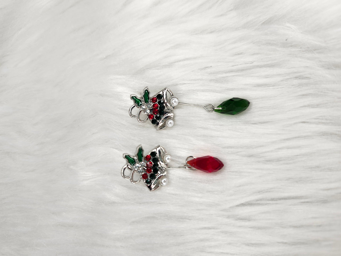 Silver bells earrings