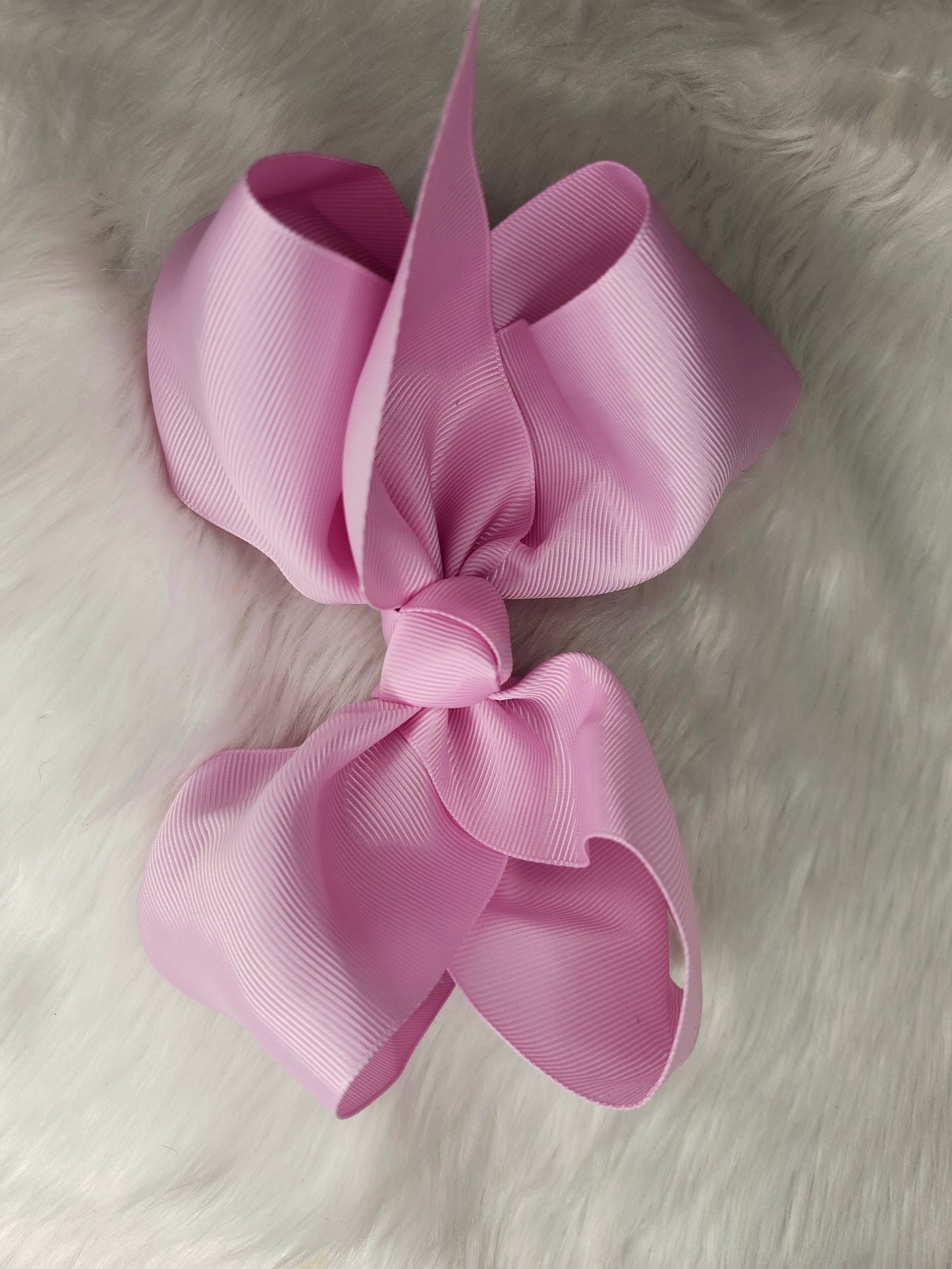 Pearl pink big bow