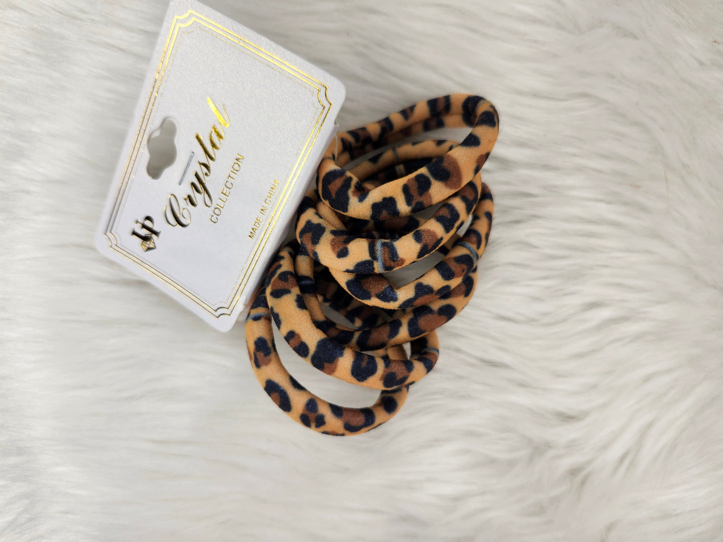 Cheetah 1 hair ties