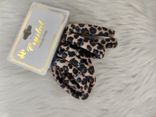 Cheetah 3 hair ties