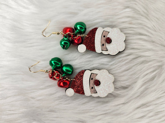 Santa bells earrings