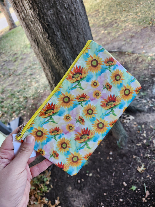 Tye dye sunflower bag