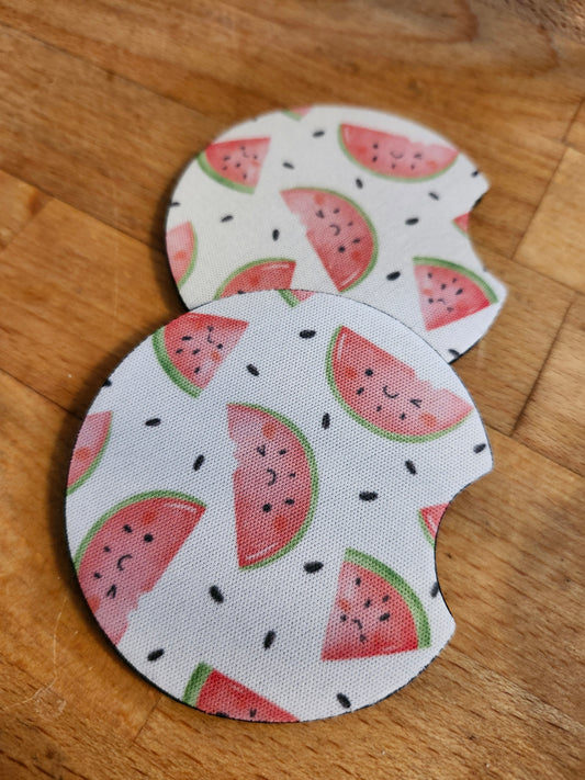 Watermelon car coaster