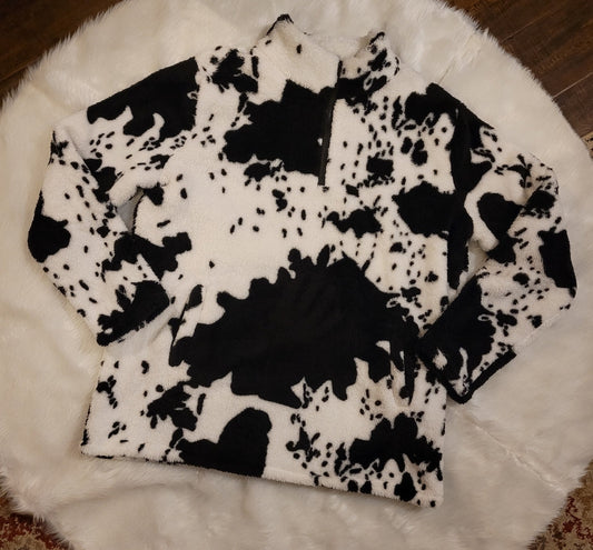 Cow pullover