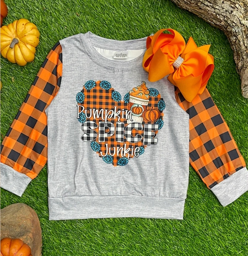 Pumpkin spice junkie shirt