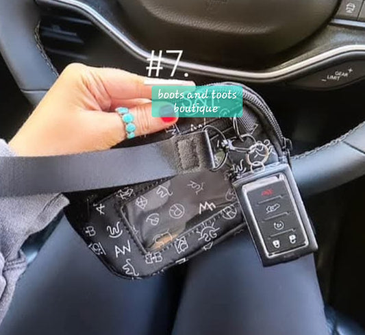 Branding wallet keychain