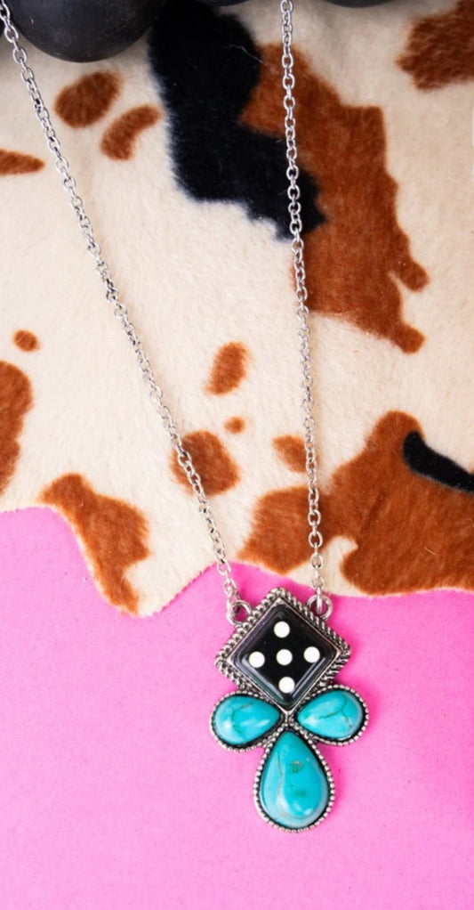 Dice necklace