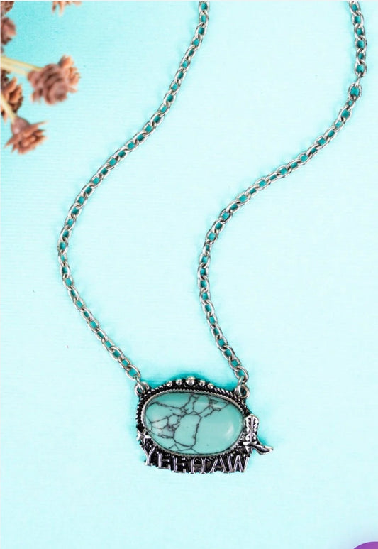 Yeehaw necklace
