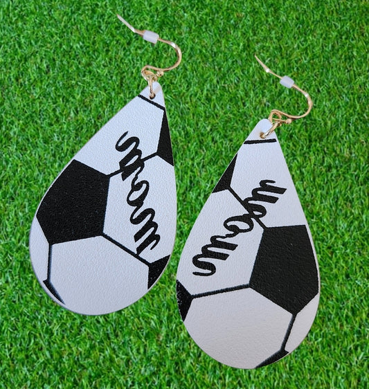 Soccer mom earrings