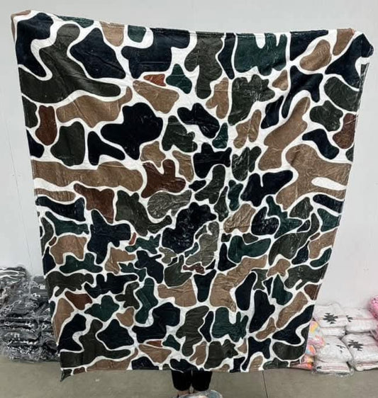 Baby blanket camo