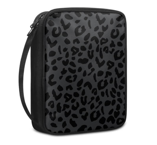 Black cheetah bible cover
