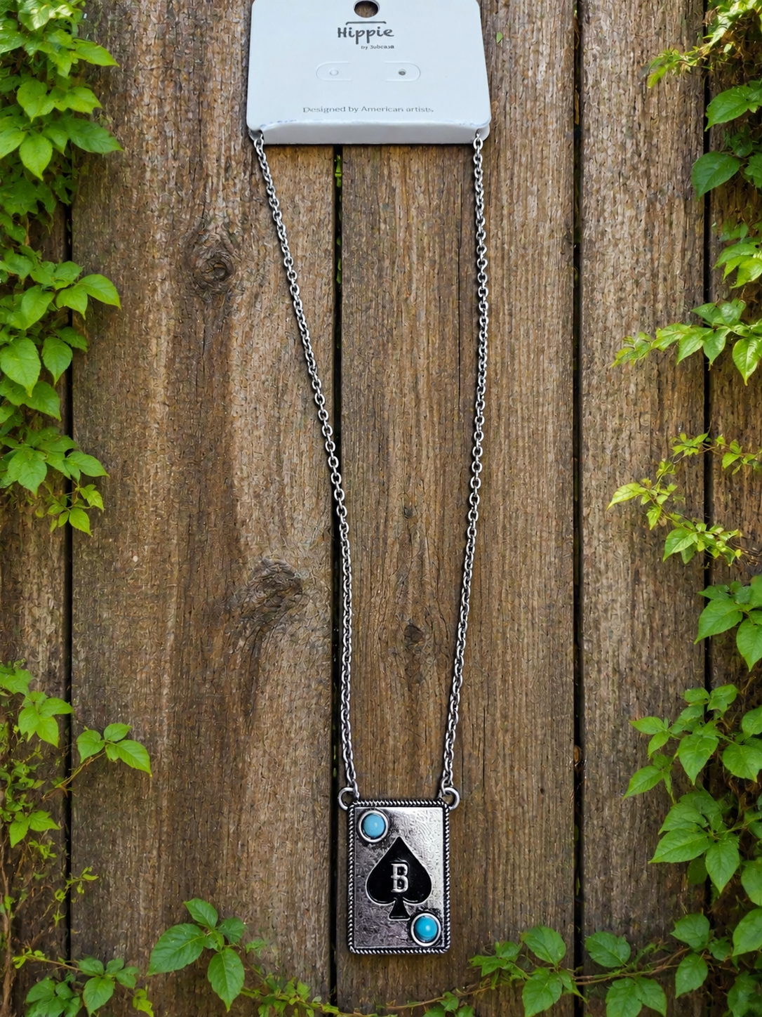 Letter B necklace