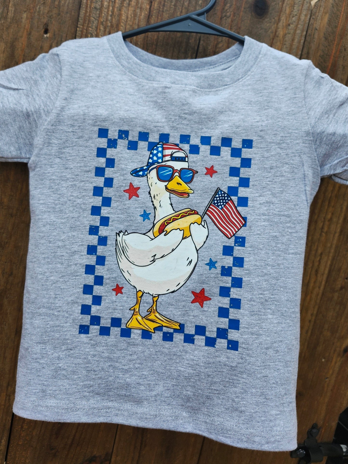 Hot dog duck shirt