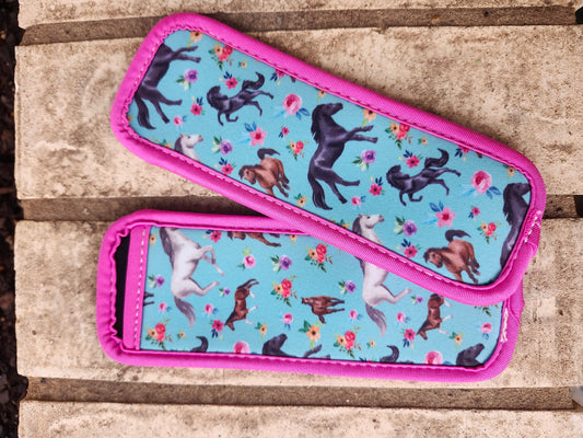 Horses popsicle holder