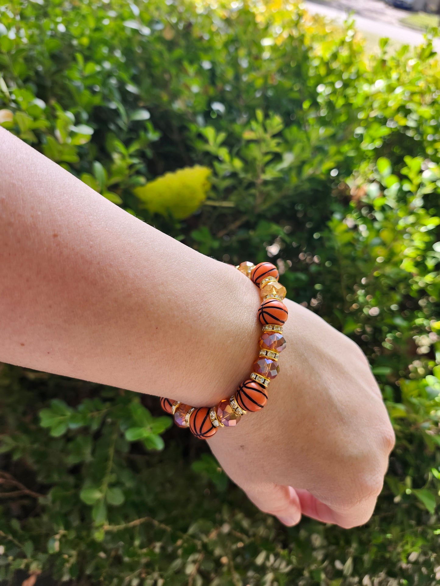 Basketball bracelet