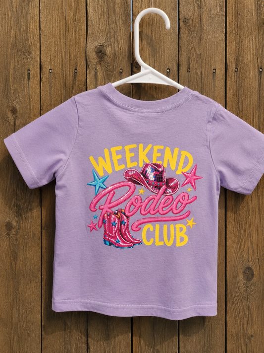 Weekend rodeo club shirt