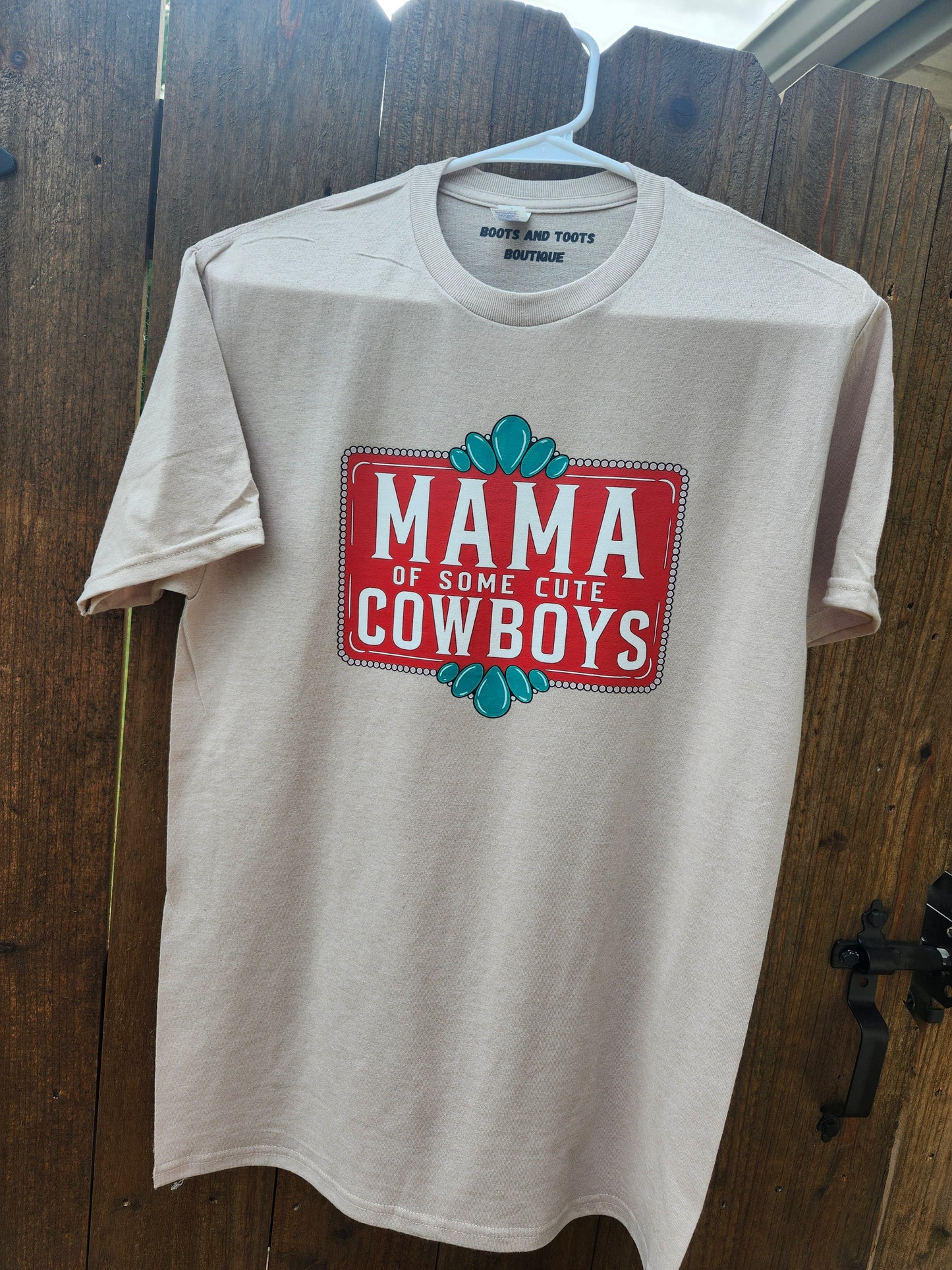 Mama of some cute cowboys shirt