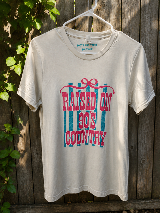 Raised on 90s country shirt