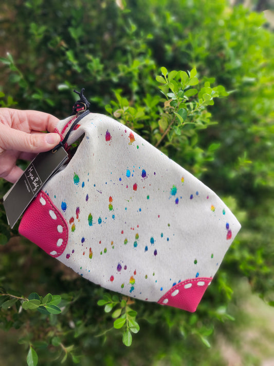Rojo myra make-up bag