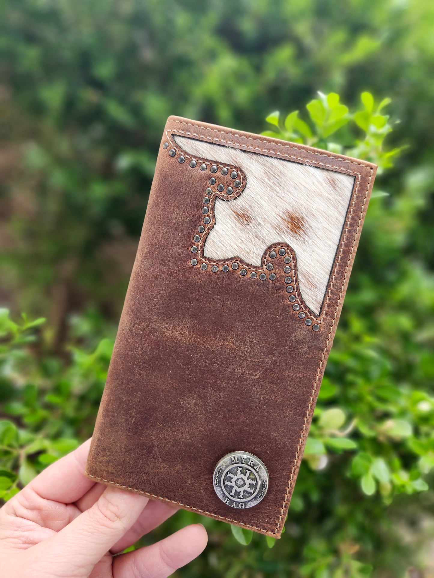 Rustic myra wallet