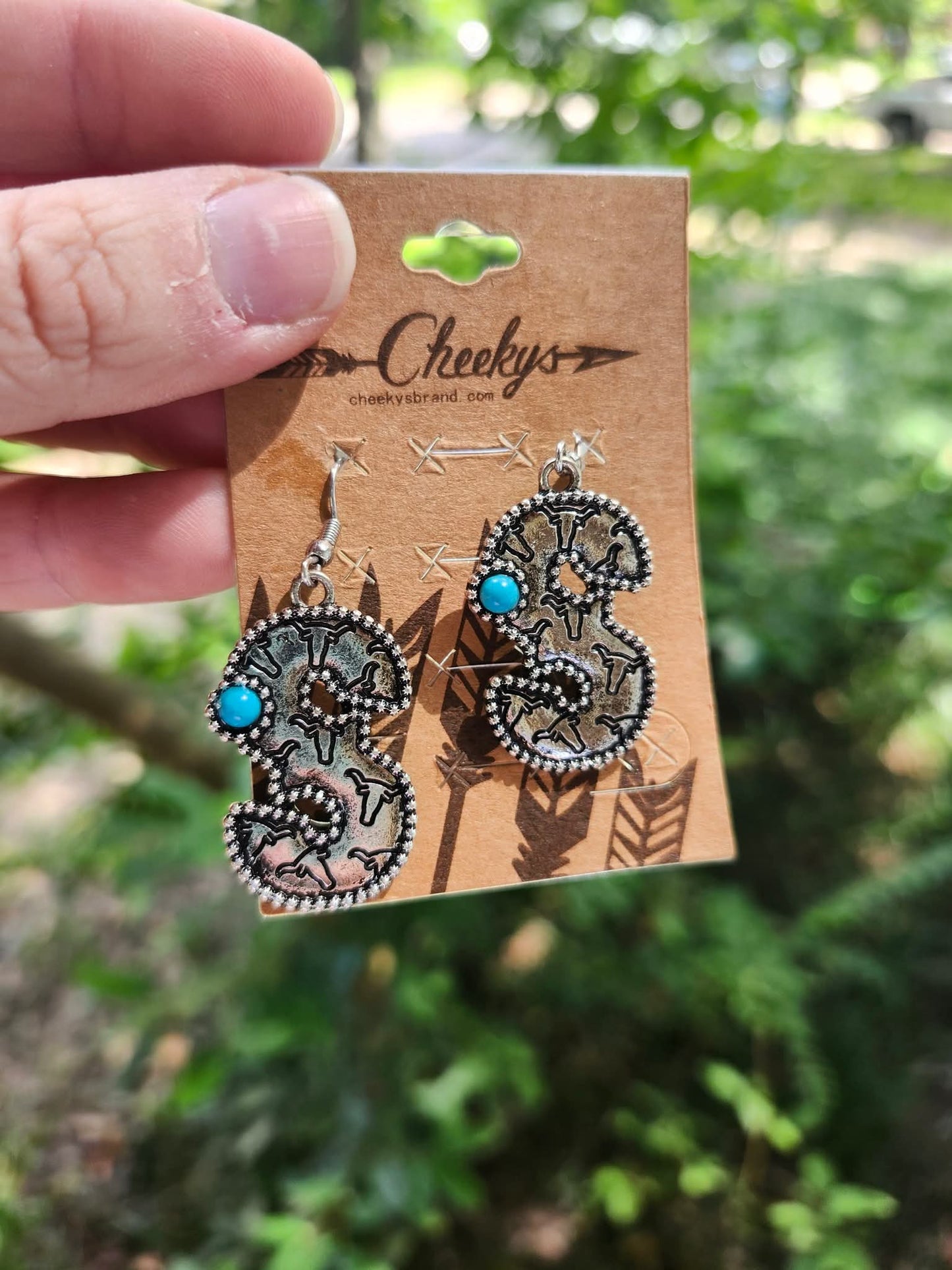 S earrings