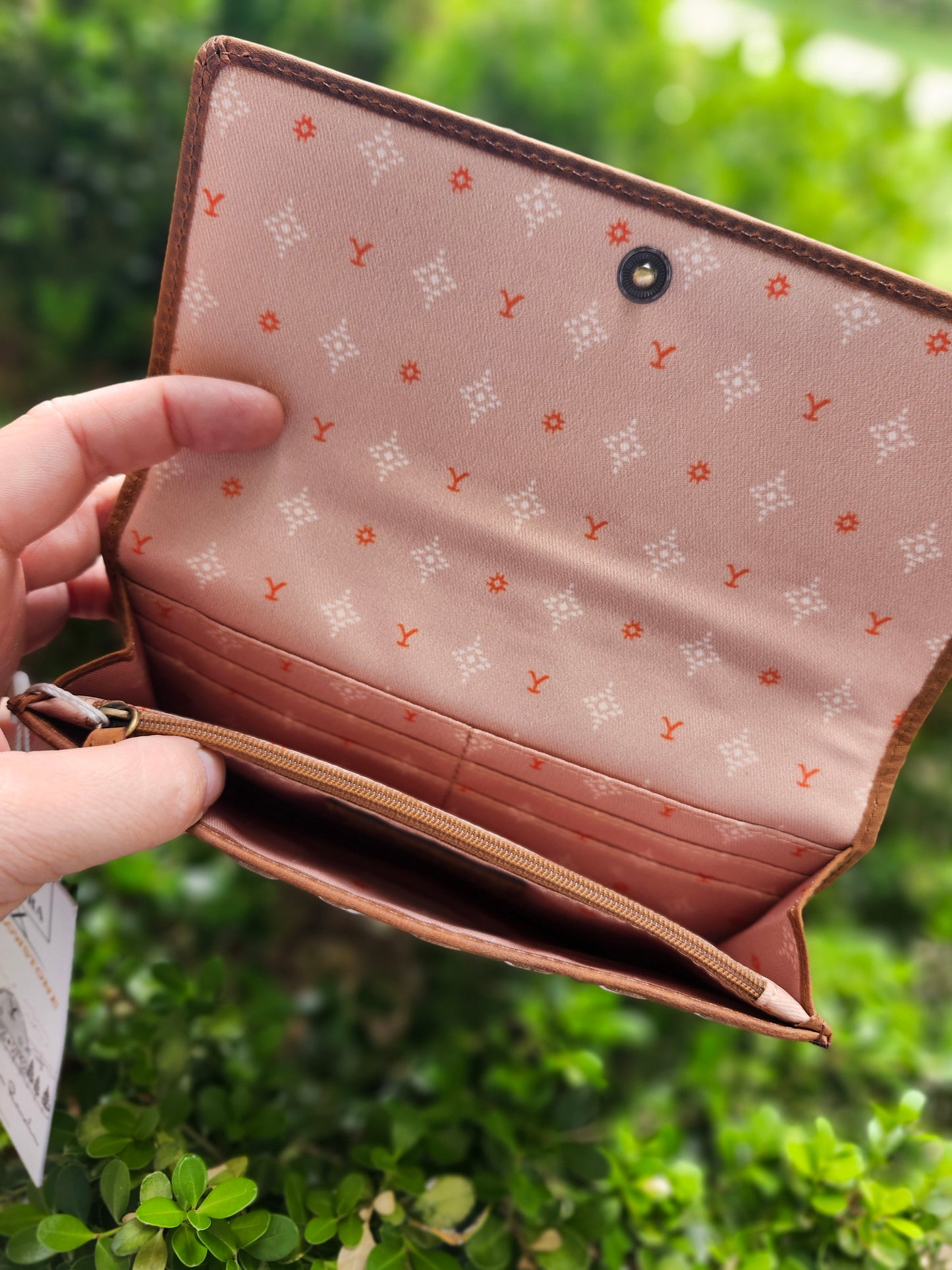 Yellow  stone myra wallet