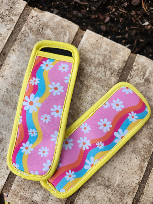 Flower popsicle holder