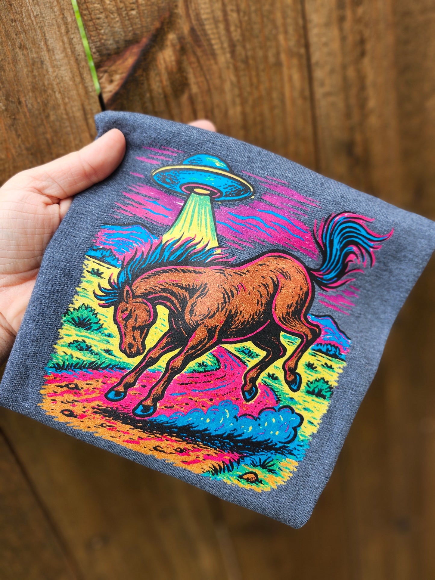 Space horse shirt