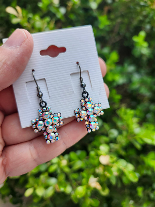 Sb cross earrings