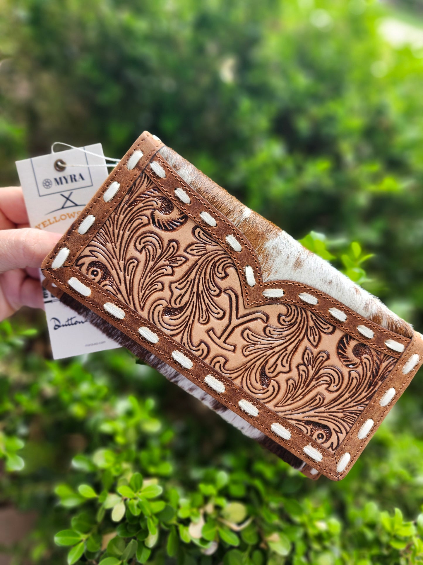 Yellow  stone myra wallet
