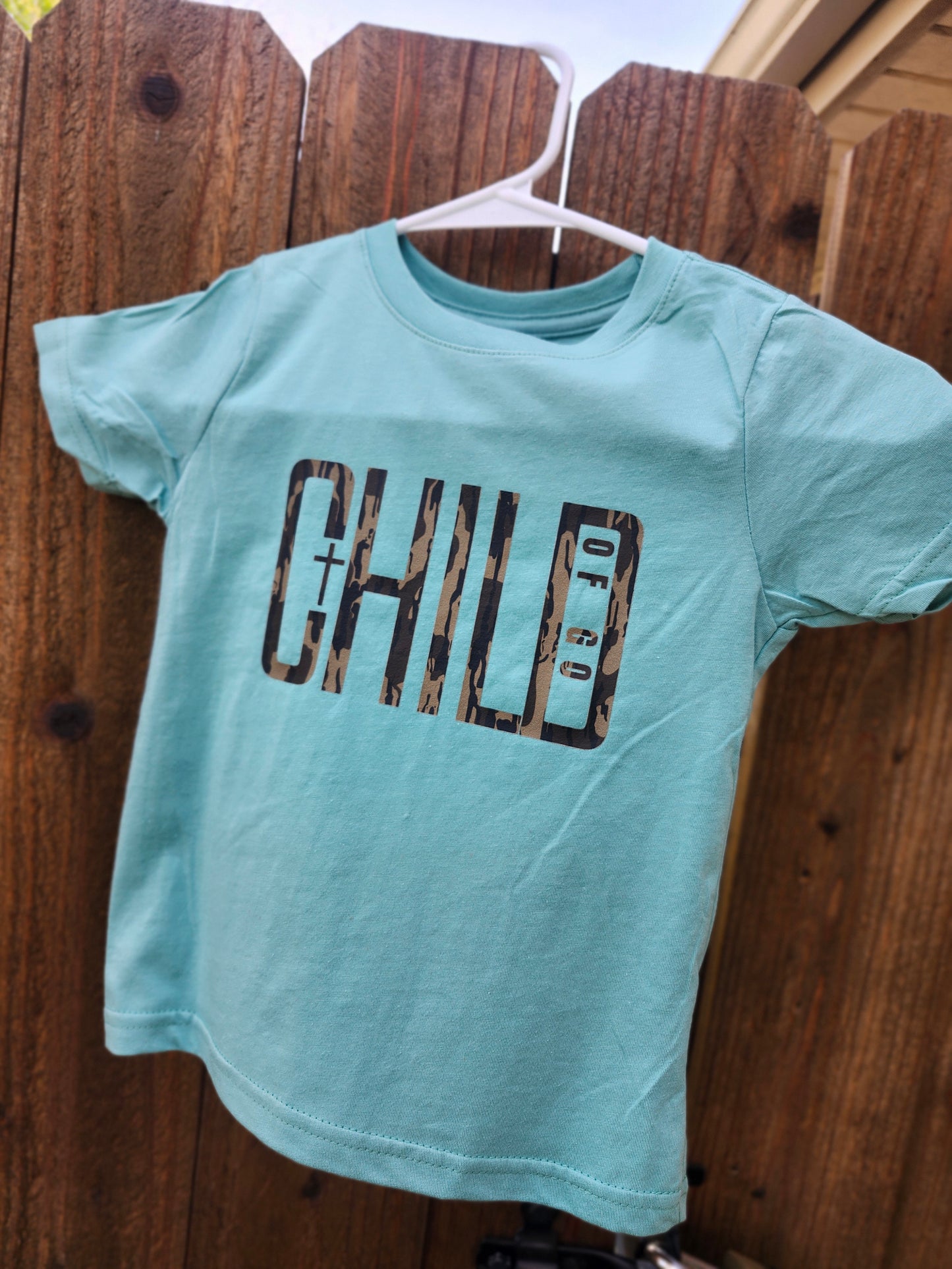 Camo child of God shirt