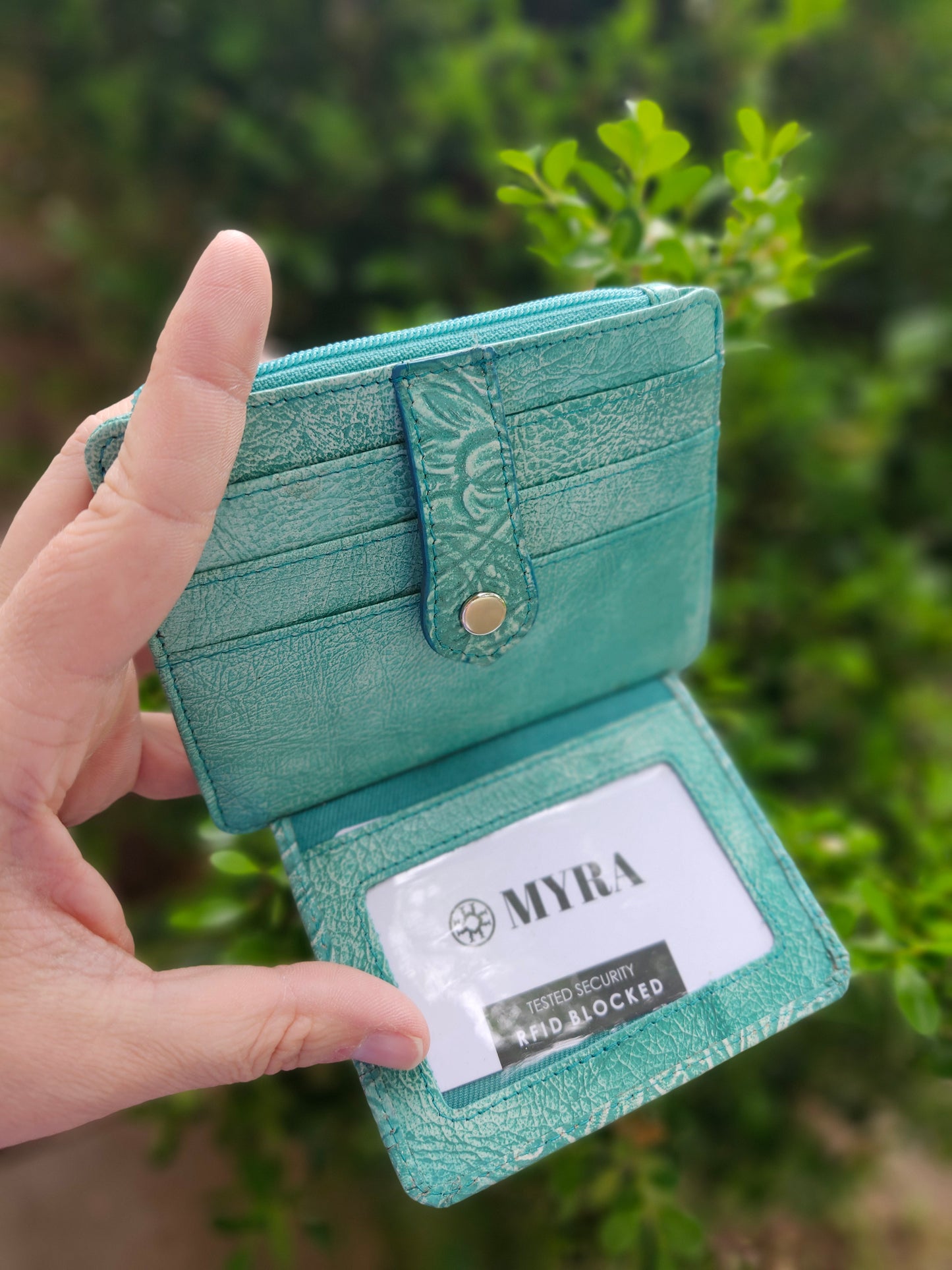 Driftwood myra card holder