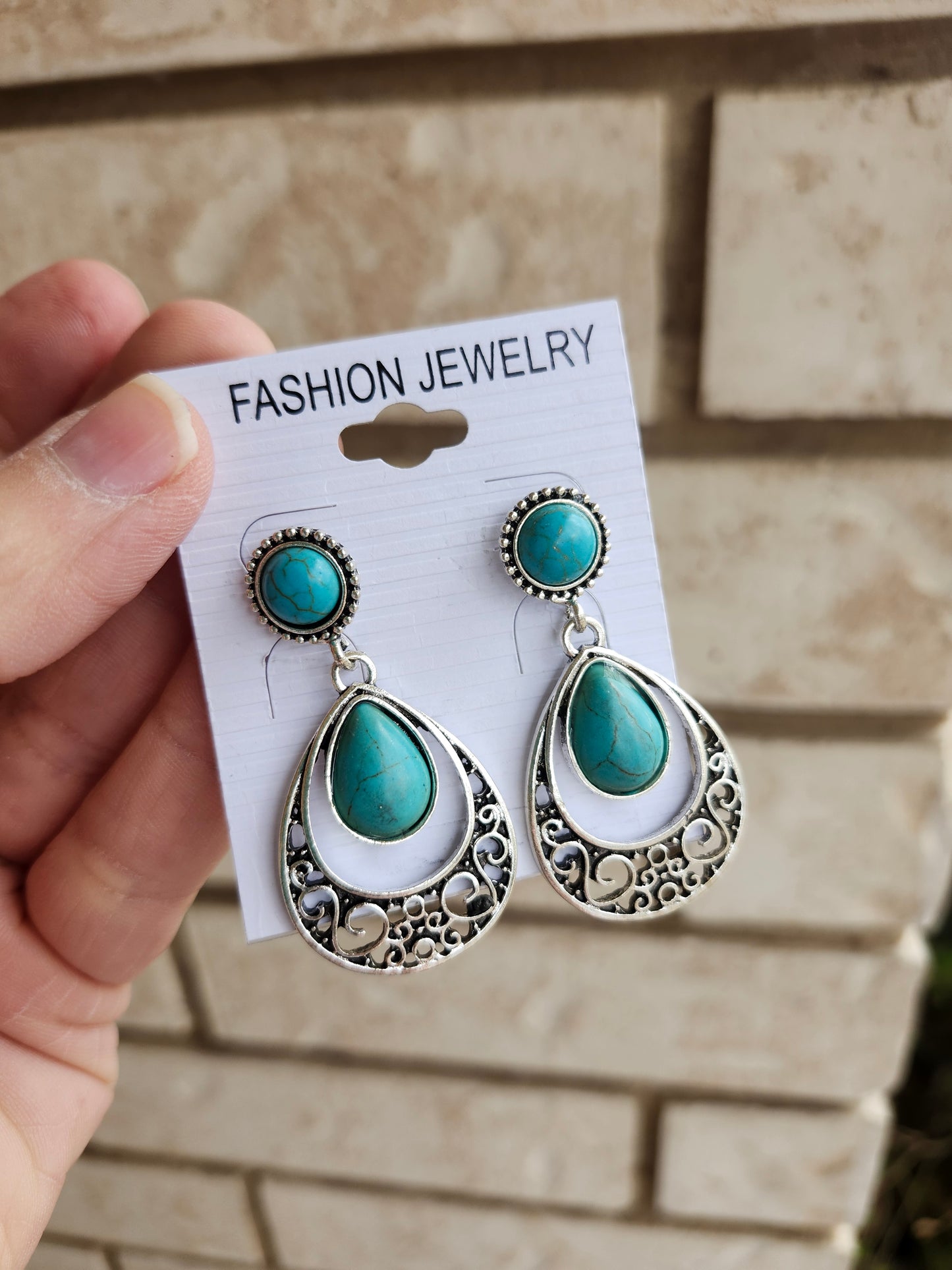 Turquoise earrings