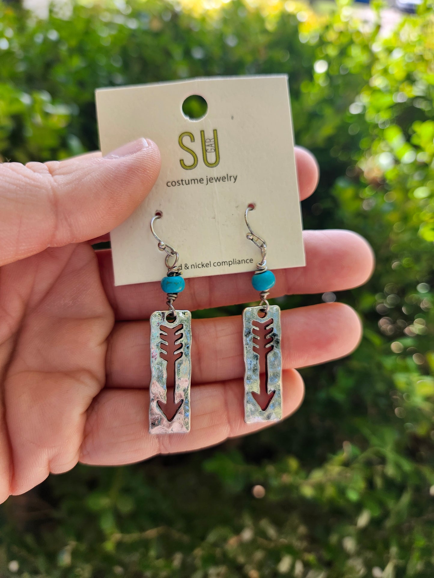 Arrow earrings