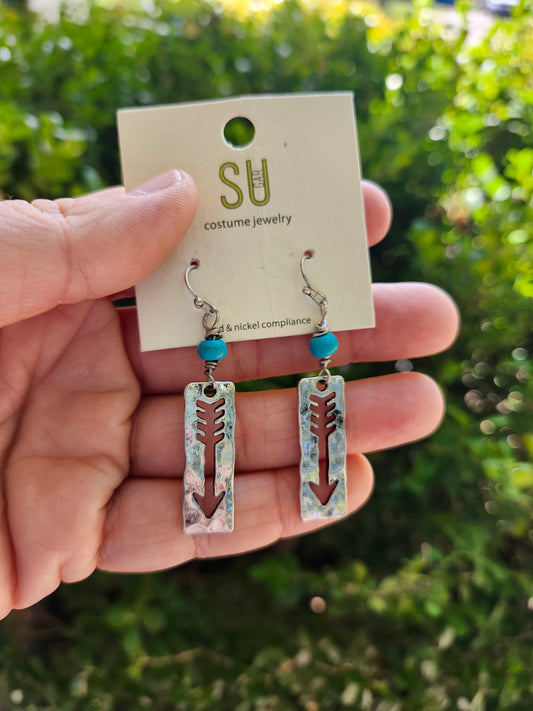 Arrow earrings