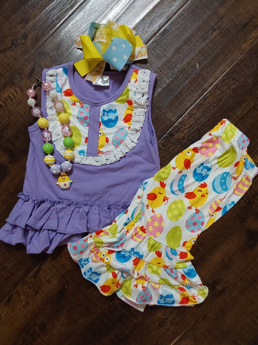 Easter chicken outfit