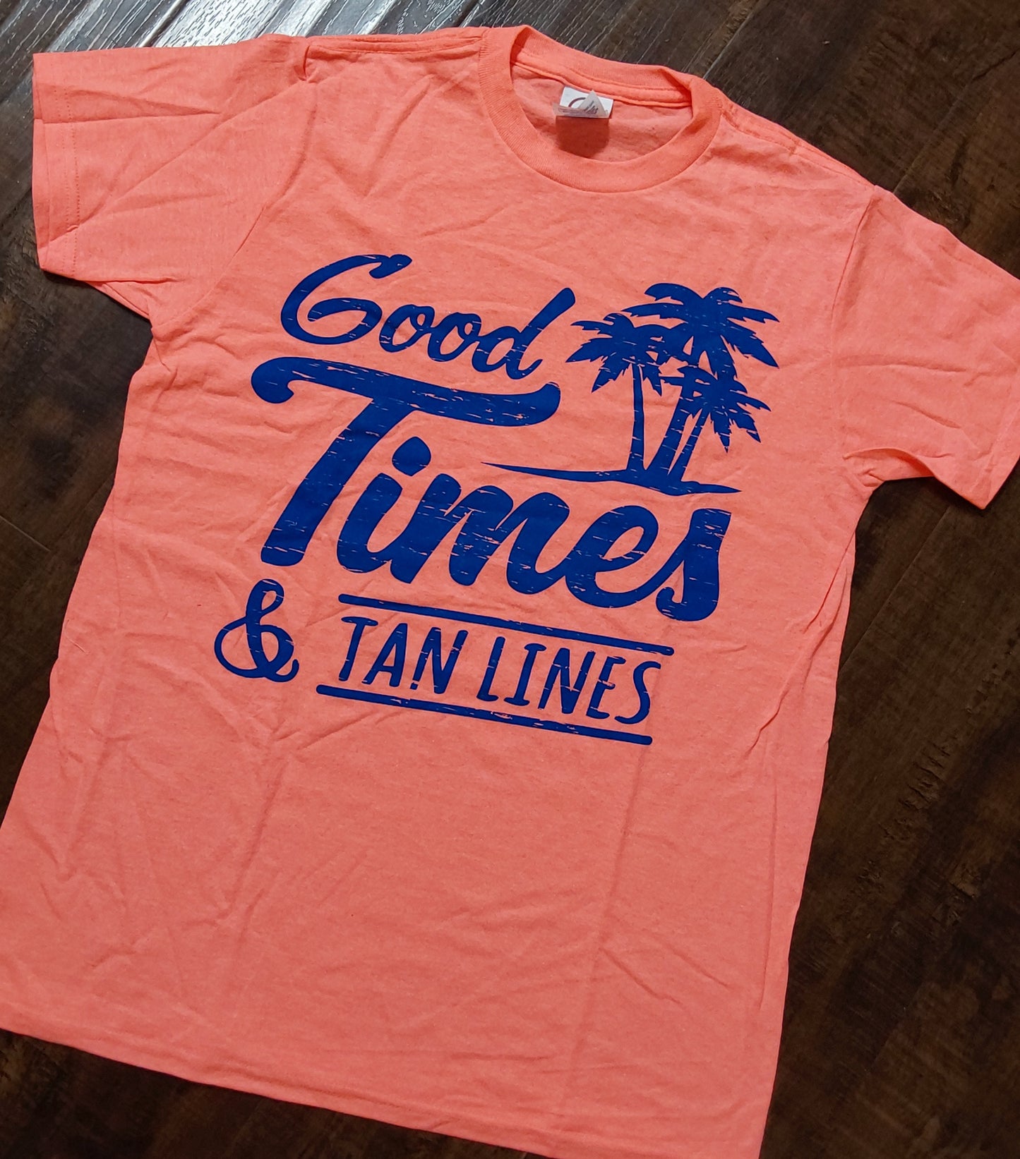 Good times and tan lines- coral