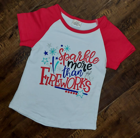 Sparkle more than fireworks shirt