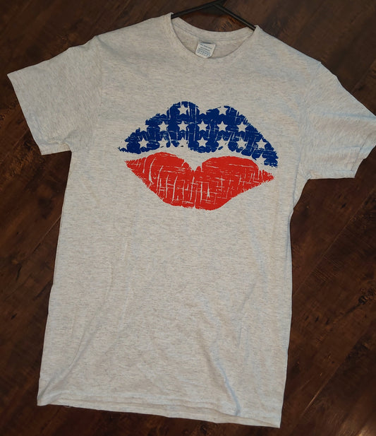 American lips shirt