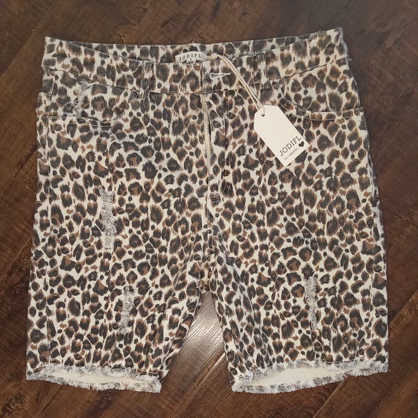 Jodifl cheetah shorts