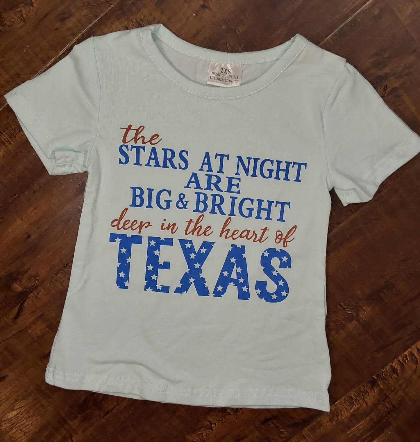 Stars at night TEXAS shirt