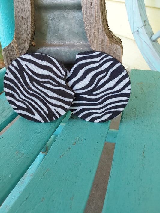 Zebra car coaster