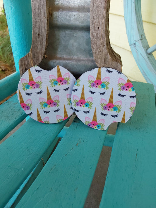 Unicorn car coaster